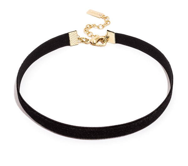 Austen Black Choker Necklace