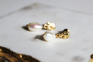 Esme Pearl Earrings