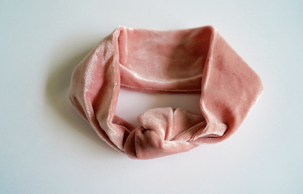 Velvet Knot Baby Headband