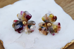 Tallulah Flower Stud Earrings