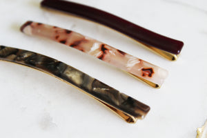 Burgundy Bobby Pin Set