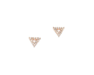 Gigi Tiny Triangle Stud Earrings