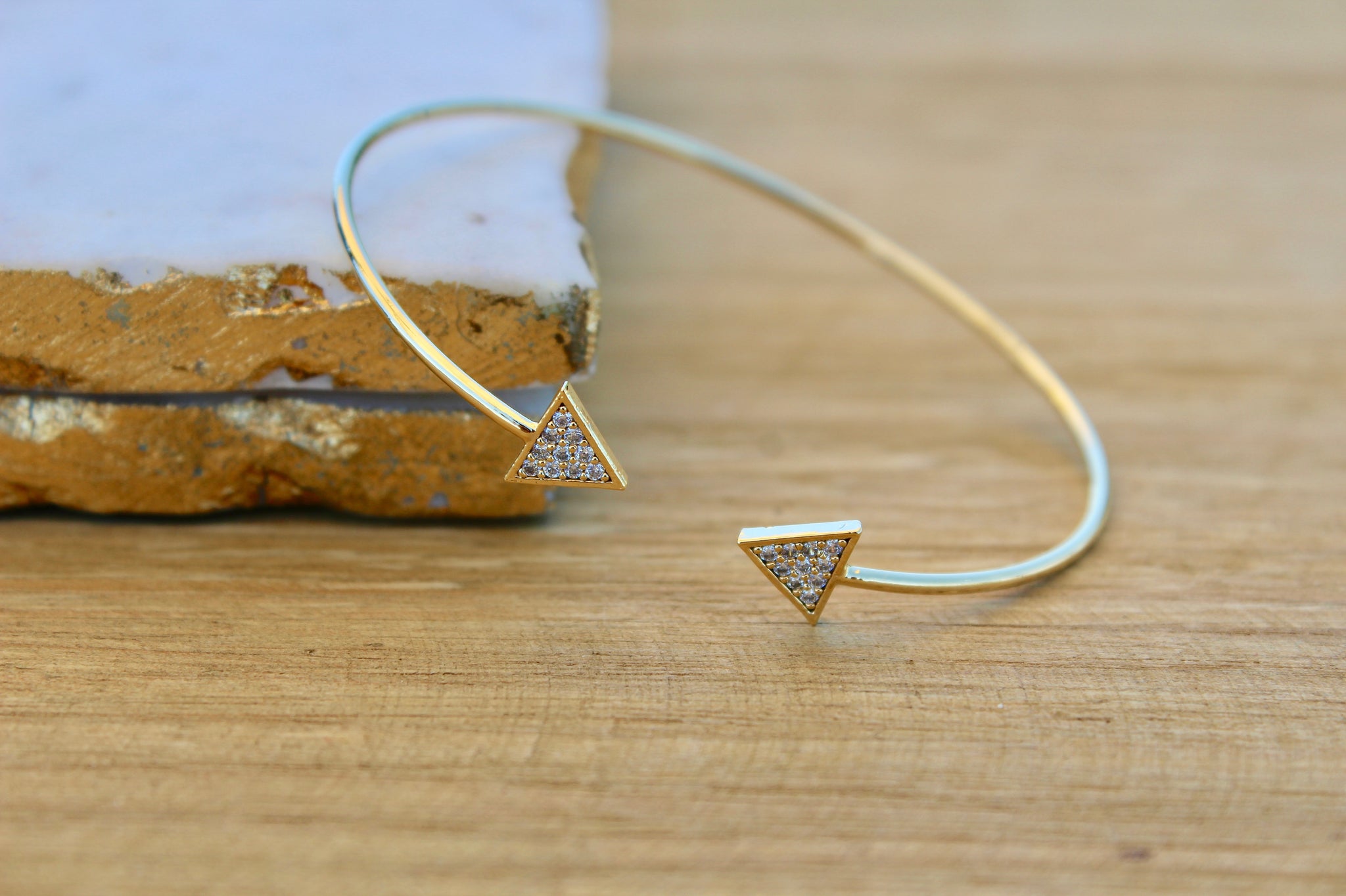 Black Agate Triangle Bracelet – Jewelry Factory