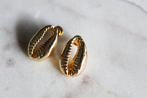 Lana Cowrie Shell Earrings