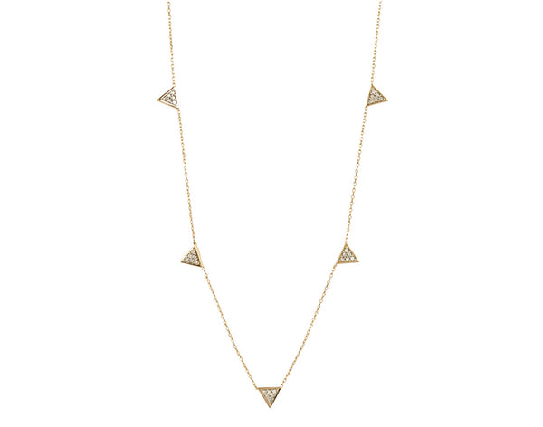 Romy Triangle Necklace