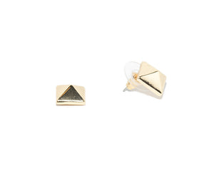 Ryan Pyramid Stud Earrings
