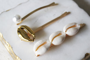Seashells Bobby Pin Set