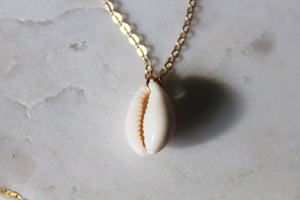 Summer Cowrie Shell Necklace