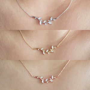 Flora Branch Necklace