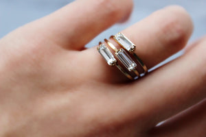 Alice Tiny Baguette Ring